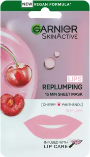 Garnier SkinActive Lips Replumping 15 Min Sheet Mask huulinaamio 5 g