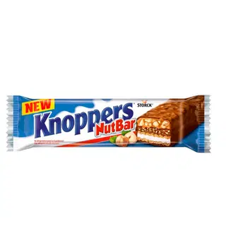 Šokolaadibatoon Nutbar, KNOPPERS, 40 g