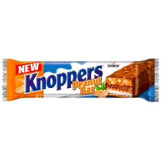 Knoppers PeanutBar, šokolaadibatoon maapähklitega 40g