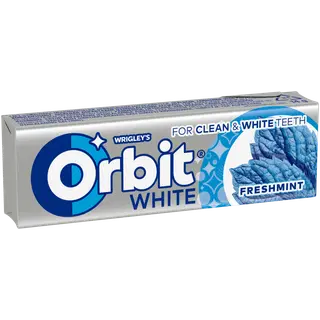 Närimiskumm White Freshmint Orbit 14g