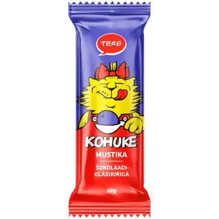Tere Kohuke mustika šokolaadiglasuuriga 40g