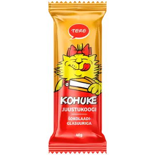 Tere Kohuke juustukoogi šokolaadiglasuuriga 40 g