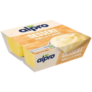 Alpro vanillimaitseline sojamagustoit, 4 x 125 g