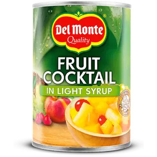 Del Monte puuviljasalat lahjas suhkrusiirupis, 420 g