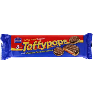 Lyons karamellitäidise ja šokolaadimaitselise glasuuriga küpsised, 120 g