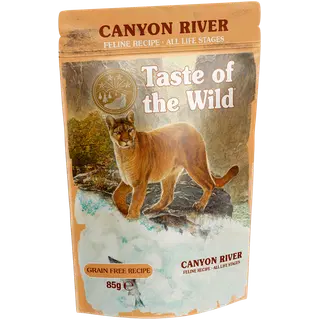 Taste of the Wild Canyon River konserv täiskasvanud kassidele 85g