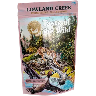 Taste of the Wild Lowland Creek konserv täiskasvanud kassidele 85g