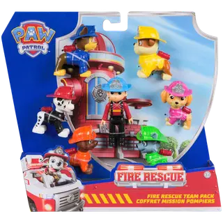 PAW PATROL PÄÄSTEKOMANDO 7 FIGUURI