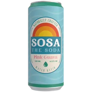 Sosa Water Kefir Pink Guava fermenteeritud jook 330 ml