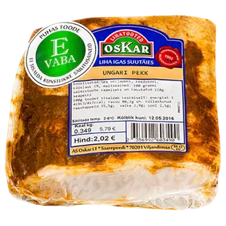 Oskar Ungari Pekk, Kg