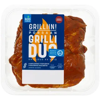 Kotimaista Marinaadis sealiha grilliduo, kg