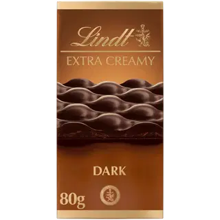 Lindt Extra Creamy tume šokolaad 80g