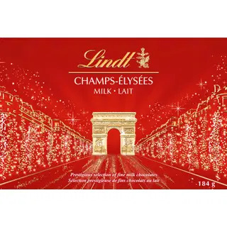 Lindt Champs Elysees piimašokolaadi kommikarp 184g
