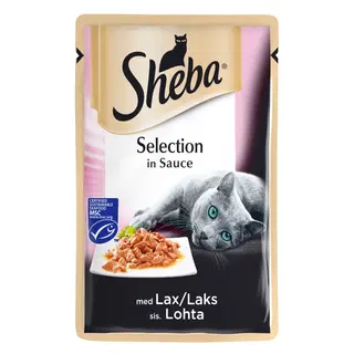 Sheba täissööt kassidele lõhega 85 g