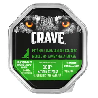 Crave koeratoit lamba ja veiselihaga 150g