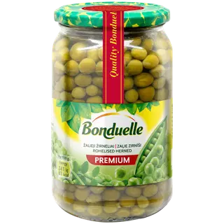 Bonduelle suured herned klaaspurgis 530/375 g, 580 ml