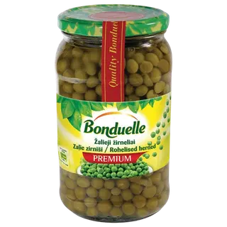 Bonduelle rohelised herned 660/465 g