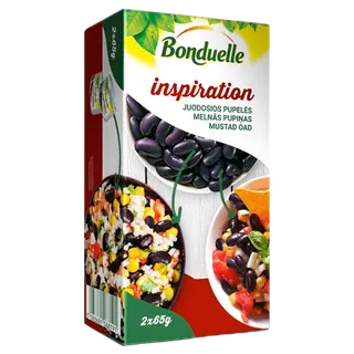 Bonduelle mustad oad 2 x 65 g