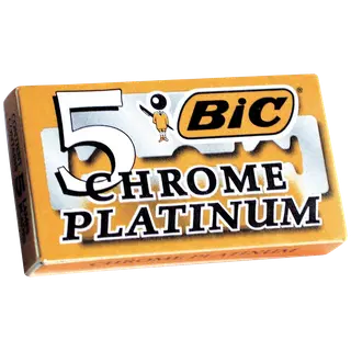 Žiletiterad BIC Chrome Platinum 5tk