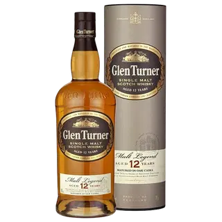 Viski GLEN TURNER 12 YO Single Malt kinkek. 70 cl
