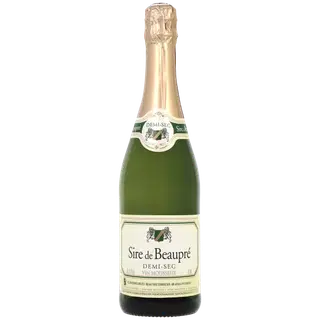 Sire de Beaupre demi sec sparkling wine vahuvein 750ml