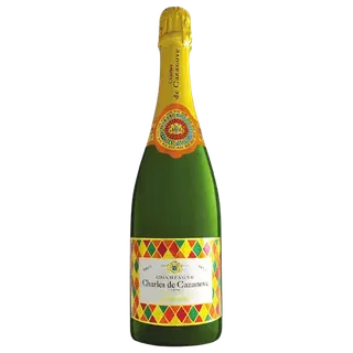 Charles De Cazanove Arlequin Brut Champagne KPN kvaliteetvahuvein 12%vol 750ml