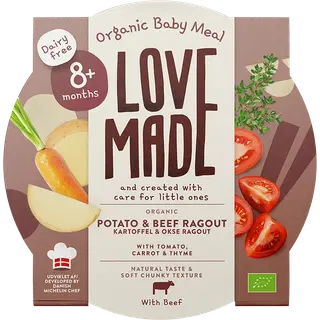 LoveMade ökoloogiline kartuli-loomalihapada 8k+ 185g