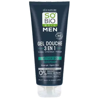 Dušigeel So Bio meeste vetiveriga 200ml