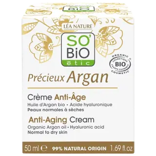 Vananemisvastane päevakreem So Bio Argan 50ml