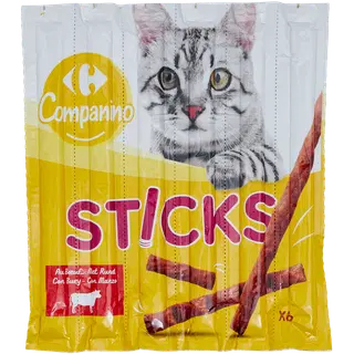 Carrefour Sweet Sticks kassile 6x5g