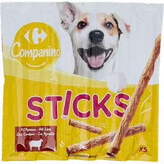 Carrefour lambasnäkid koertele 5X10G