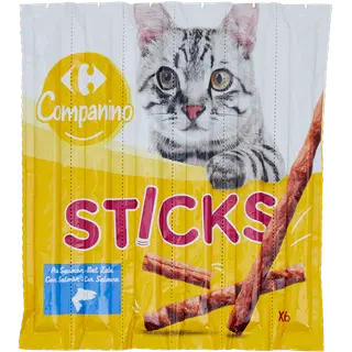 Carrefour närimispulgad kassidele lõhega 6*5g