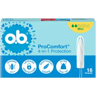 O.B. Pro Comfort Mini tampoonid 16tk