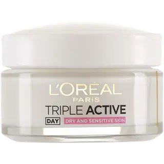 Päevakreem Loreal Triple Active dry&sensitive 50ml