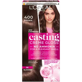 Poolpüsivärv Loreal Casting Creme Gloss 400 Brown