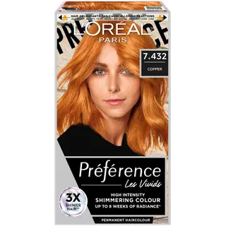 Püsivärv Loreal Preference Copper 7.432
