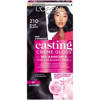 Juuksevärv Loreal Casting Creme Gloss blue black 210