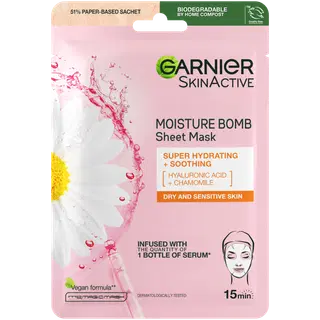 Näomask Garnier Moisture Bomb Super Hydrating Shooting 1tk