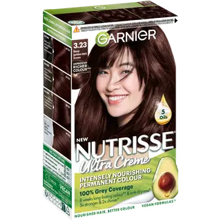 Juuksevärv Garnier Nutrisse 3.23 Dark Quartz Brown