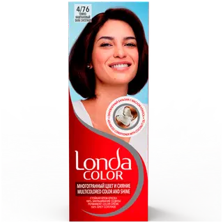 Püsivärv LONDA Color 4/76 tume kastanpruun