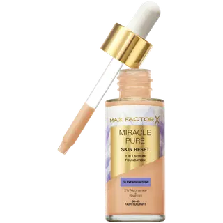 Max Factor Miracle Pure jumestuskreem Skin Reset 30-40 Fair-Light 30ml