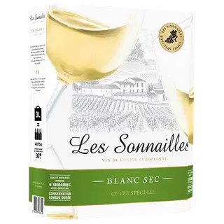 Les Sonnailles Blanc vein 10,5%vol 3L