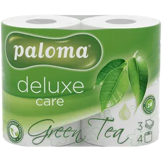 Tualettpaber Paloma Deluxe Green Tea 3-kihiline 4tk