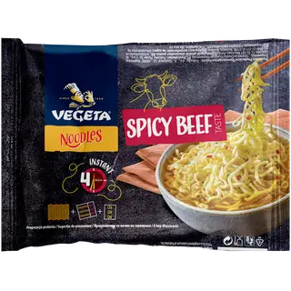Vegeta kiirnuudlid vürtsikad veiselihamaitselised 75g