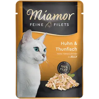Miamor Fine Filets täissööt kassidele kana ja tuunikalaga 100g