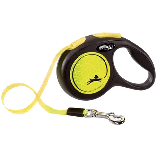 Flexi Neon Reflect jalutusrihm, L/50 kg, 5 m