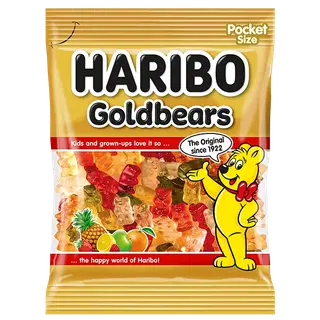 Kummikommid HARIBO Kuldkaru 100g
