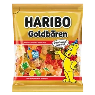 Haribo kummikomm Kuldkarud 175g
