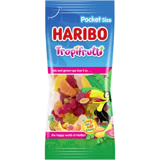 Haribo Tropi Frutti kummikommid 75g