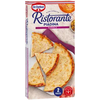 Dr.Oetker Ristorante Piadina Diavola lameleib saalaami singi tomatikastme ja Emmentali juustuga 280 g